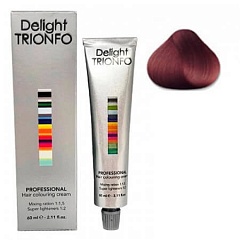 6-89 стойкая крем-краска для волос Темный русый красный фиолетовый Constant Delight 60 ml 